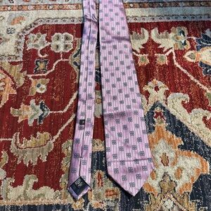 Ermenegildo Zegna Silk Tie Purple